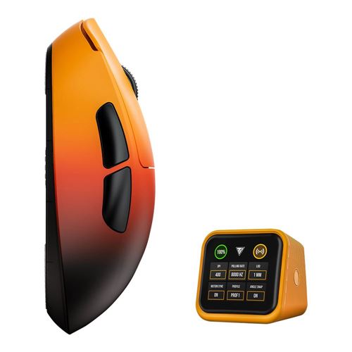 Teevolution Terra PRO 8K Wireless Gaming Mouse - Inferno Orange — vista 5