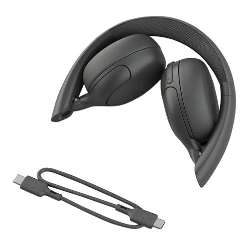 JLab Go Lux Active Noise Cancelling Wireless Headphones - Graphite — vista 5
