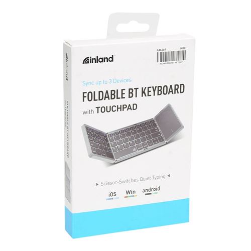 Inland B089T Foldable Bluetooth Keyboard — vista 5