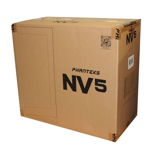 Phanteks NV5 MK2 RGB Tempered Glass ATX Mid-Tower Computer Case - Black — vista 5