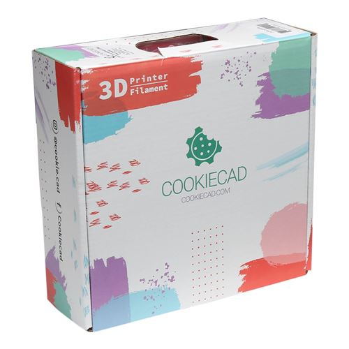 Cookiecad Cookiecad 1.75mm Pink Ombre PLA 3D Printer Filament - 1kg Spool (2.2 lbs) — vista 5