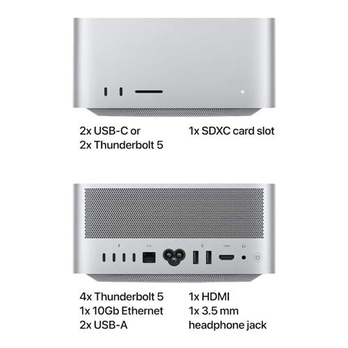 Apple Mac Studio Z1CE000RR (Early 2025) Desktop Computer
Apple M3 Ultra 28-Core CPU; 256 — vista 5