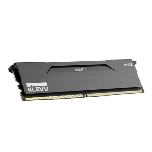KLEVV BOLT V 32GB (2 x 16GB) DDR5-6000 PC5-48000 CL30 Dual Channel Desktop Memory Kit 5AGU880-60A300H - Charcoal Gray — detal (6)