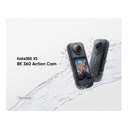 Insta360 X5 360 Action Camera Essentials Bundle — vista 6