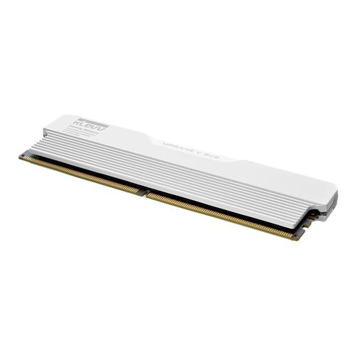KLEVV URBANE V RGB 32GB (2 x 16GB) DDR5-6000 PC5-48000 CL30 Dual Channel Desktop Memory Kit 5AGUA80-60A300M - Brilliant White (6)
