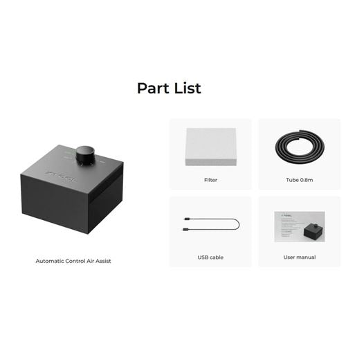 xTool S1 Air Assist Set — vista 6