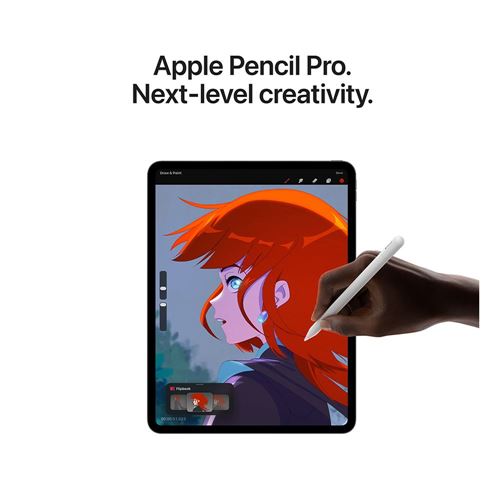 Tablet Apple iPad Pro 13" - M5 - Wi-Fi - 256GB - (2025) - Silver - MDYK4LL/A — vista 6