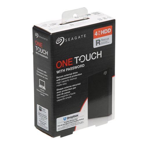 Seagate One Touch 4TB External Hard Drive Black USB 3.2 (Gen 1 Type-A) (STKY4000400) — vista 6