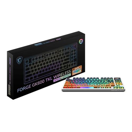 MSI FORGE GK600 TKL Wireless Gaming Keyboard - Mars — vista 6
