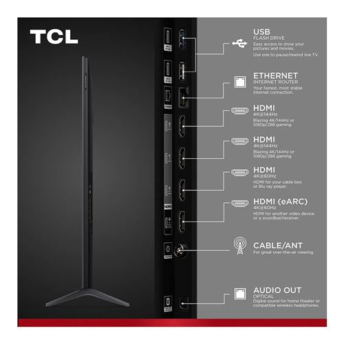 TCL 65QM6K 64.6" Class (65" Diag.) 4K Ultra HD Smart QLED TV — vista 6
