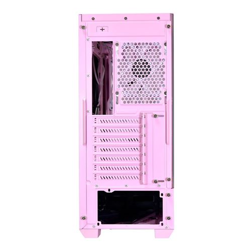Lian Li Lancool 205 Mesh Type C Tempered Glass ATX Mid-Tower Computer Case - Pink — vista 6