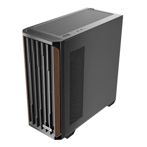 Okinos Cypress 7 Tempered Glass ATX Mid-Tower Desktop Computer Case - Black — vista 6