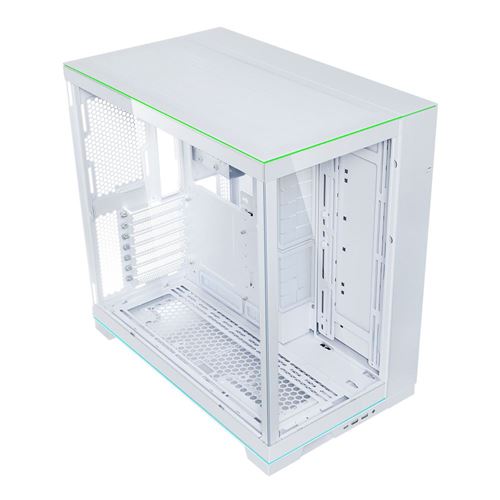 Lian Li O11D EVO RGB Tempered Glass ATX Mid-Tower Computer Case - White — vista 6