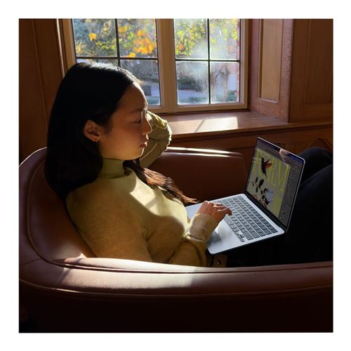 Laptop Apple MacBook Air 13 MDHD4LL/A Pantalla 13.6" Liquid Retina IPS - M5 - 24GB Memoria - 1TB SSD — vista 6