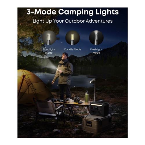 Anker SOLIX C800X with a 100W Solar Panel — vista 6