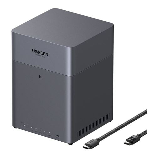UGreen NASync DH4300 Plus Storage Hub 4-Bay Diskless NAS with HDMI Cable — vista 6