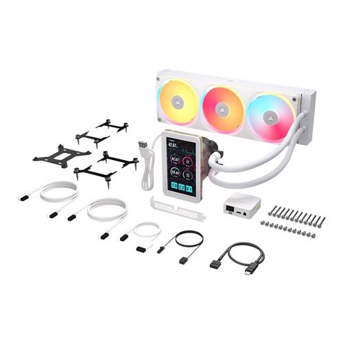 Corsair TITAN II 360 RX LCD WHITE — vista 6