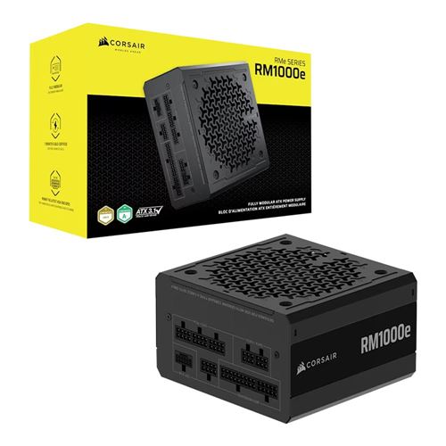 Corsair RM1000e 1000 Watt Cybenetics Platinum ATX Fully Modular Power Supply - ATX 3.1 Com — vista 6