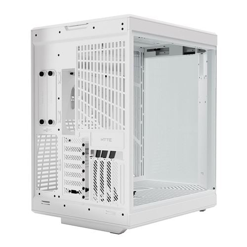 HYTE Y70 touch infinite Modern Aesthetic Tempered Glass ATX Mid-Tower Computer Case - Snow — vista 6