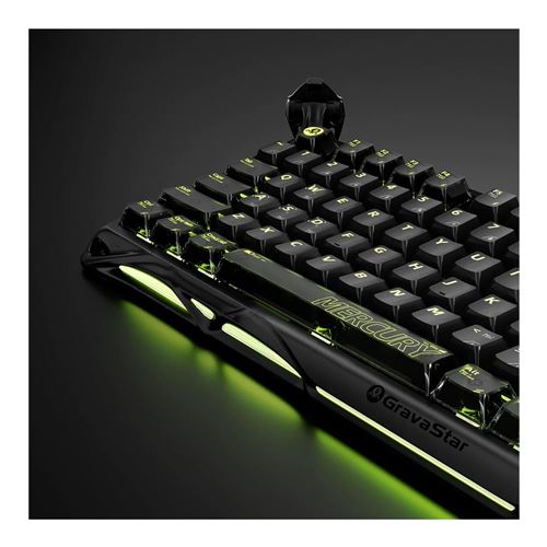 GravaStar Mercury K98 Pro Wireless Mechanical Gaming Keyboard - Black — vista 6