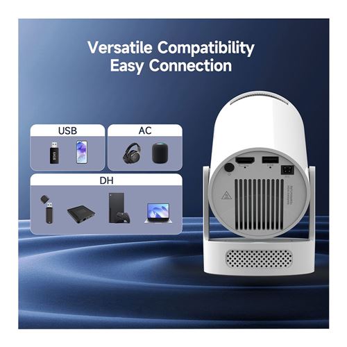 Magcubic HY300 Pro Portable Mini Projector - White — vista 7