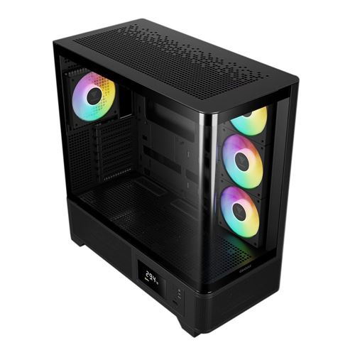 Gamdias Atlas P2 Tempered Glass ATX Mid-Tower Computer Case - Black — vista 7