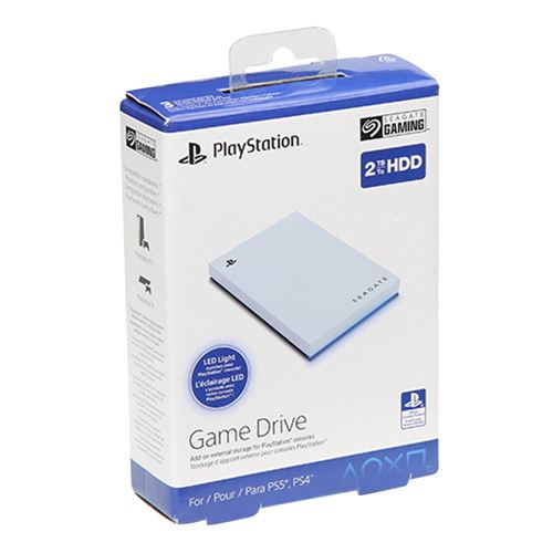 Seagate Game Drive for PS5 2TB External HDD (STLV2000101) - White — vista 7