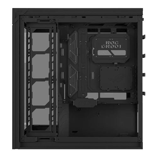 ASUS ROG Cronox Tempered Glass eATX Full Tower Computer Case - Black — vista 7