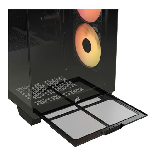Corsair 3500X RS-R ARGB Tempered Glass ATX Mid-Tower Computer Case - Black — vista 7