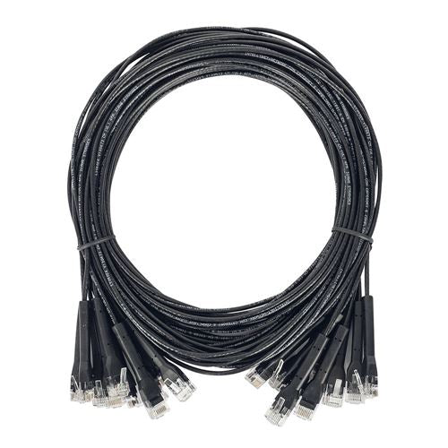 Intellinet Cat6 Stranded U/UTP FlexiBoot Slim Network Ethernet Cable 3ft. 10-Pack-Black — vista 7
