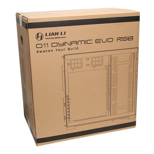 Lian Li O11D EVO RGB Tempered Glass ATX Mid-Tower Computer Case - Black — vista 8