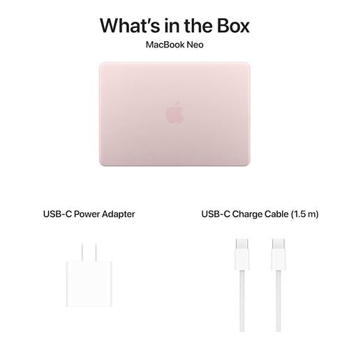 Apple MacBook Neo 13" MHFJ4LL/A (Early 2026) Laptop Computer - Blush
Apple A18 Pro 6-Core — vista 8