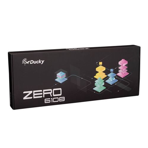 Ducky Zero 6108 Classic Black Hot Swap Wireless Bluetooth RGB Mechanical Keyboard- Cherry — vista 8