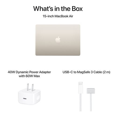 Laptop Apple MacBook Air 15 MDVF4LL/A Pantalla 15.3" Liquid Retina IPS - M5 - 24GB Memoria - 1TB SSD — vista 8