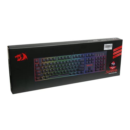 Redragon MCK582 SURARA RGB LED Backlit Mechanical Gaming Keyboard with 104 Keys-Linear and — vista 8