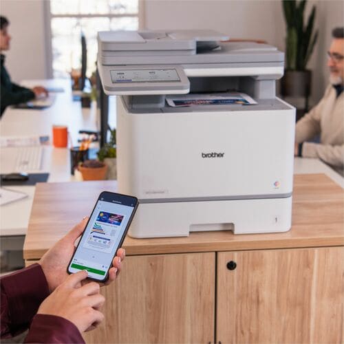 Impresora Láser Multifunción Brother MFC-L8970CDW Con cable e inalámbrico - Color - Copiadora/Impresora/Escáne - imagen 7