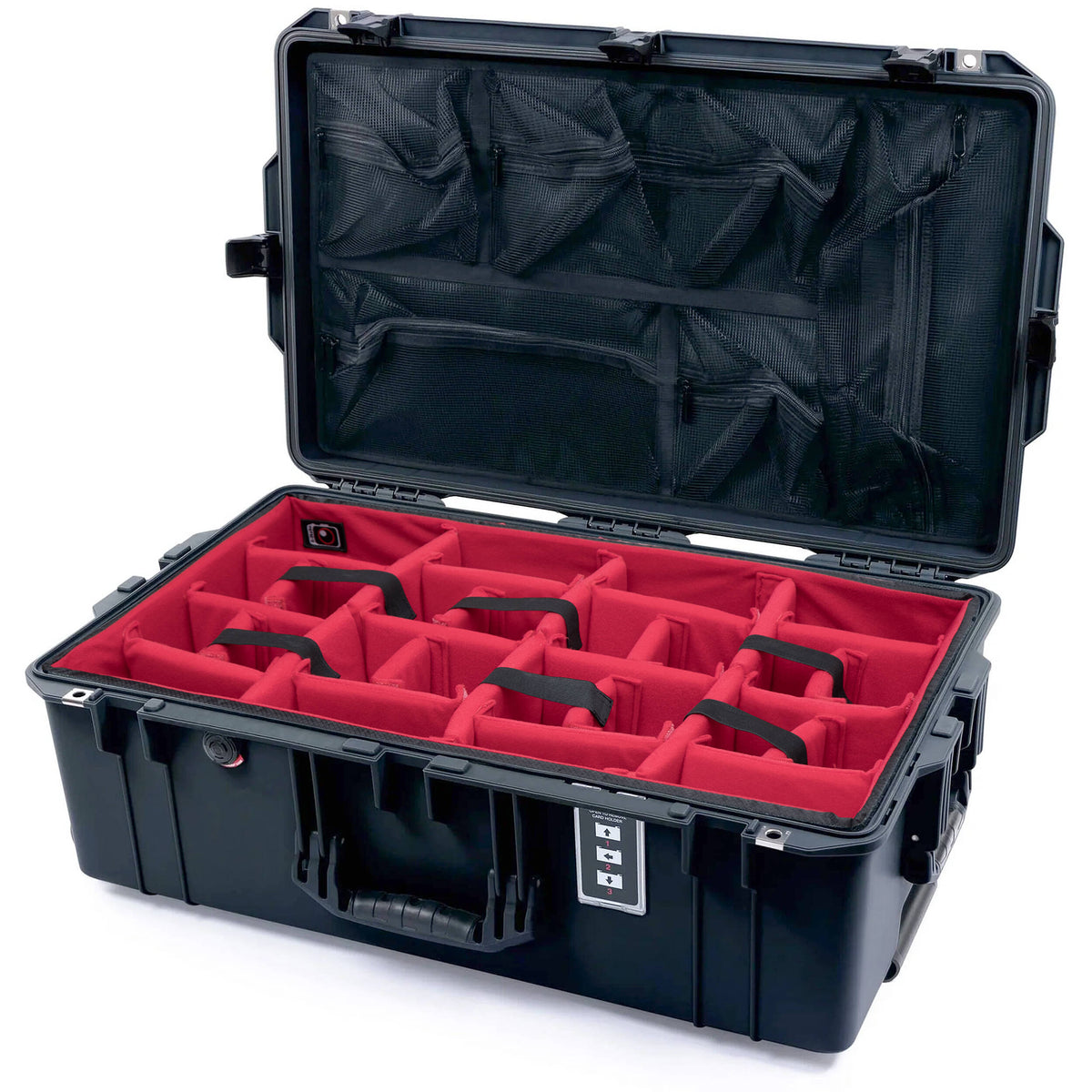 Inserto Divisor A-MoDe Limited para Pelican 1595 (Rojo) - puertos y conexiones
