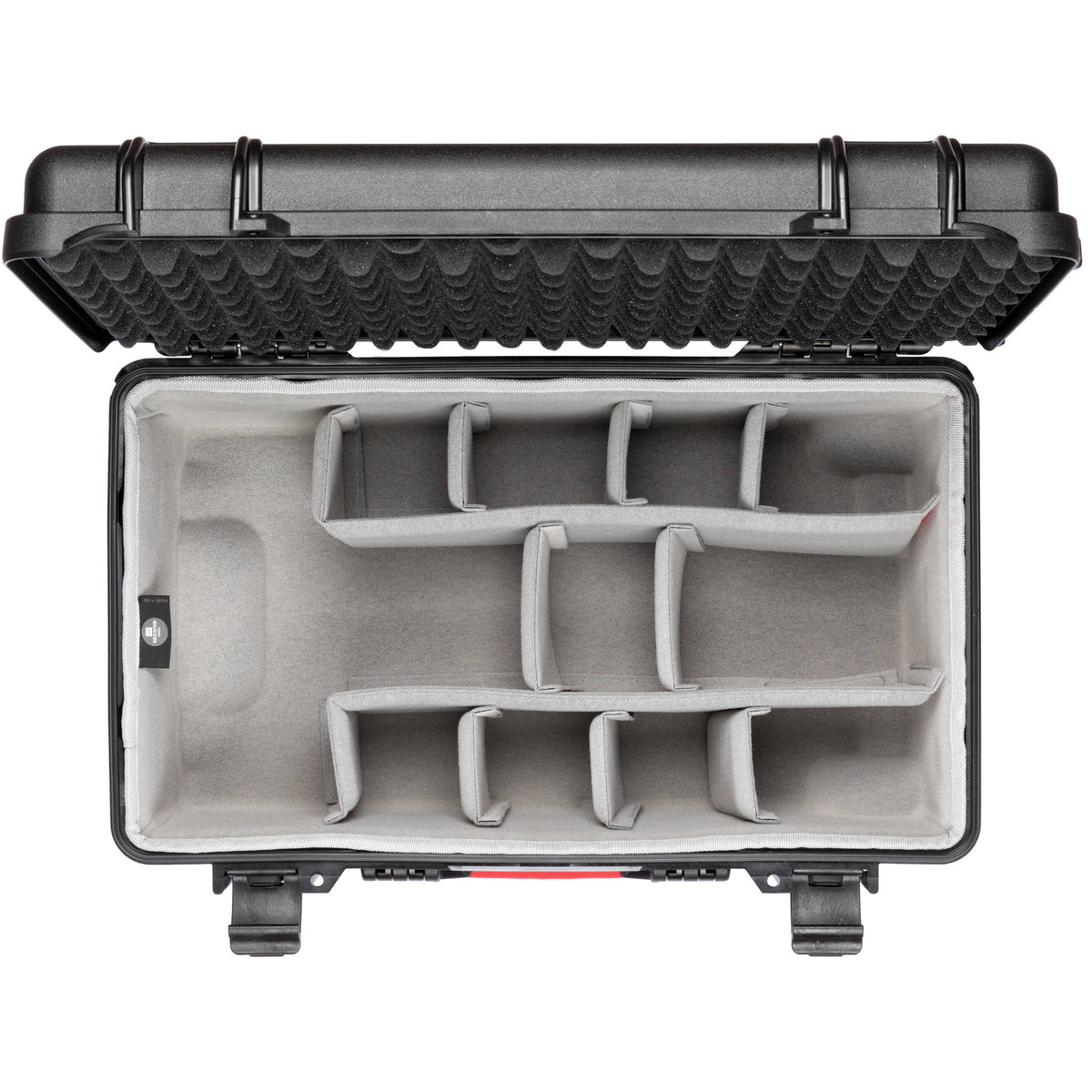 Inserto Divisor HPRC Second Skin y Kit para HPRC2550W Series con ruedas - vista frontal