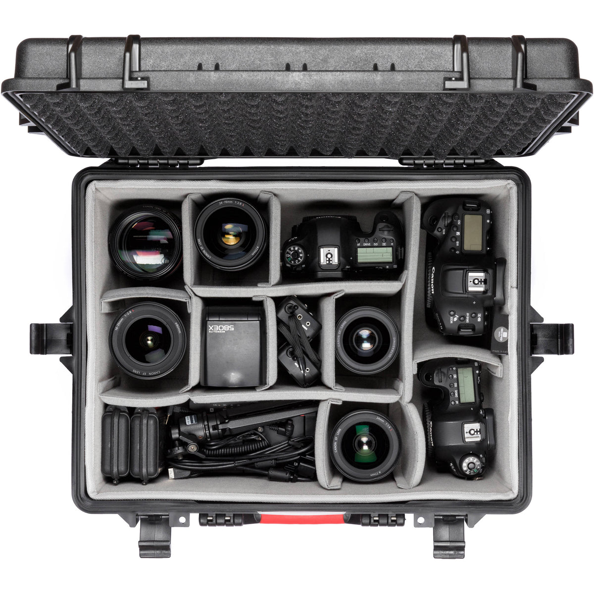 Inserto Divisor HPRC Second Skin y Kit para HPRC2600 Series - vista trasera