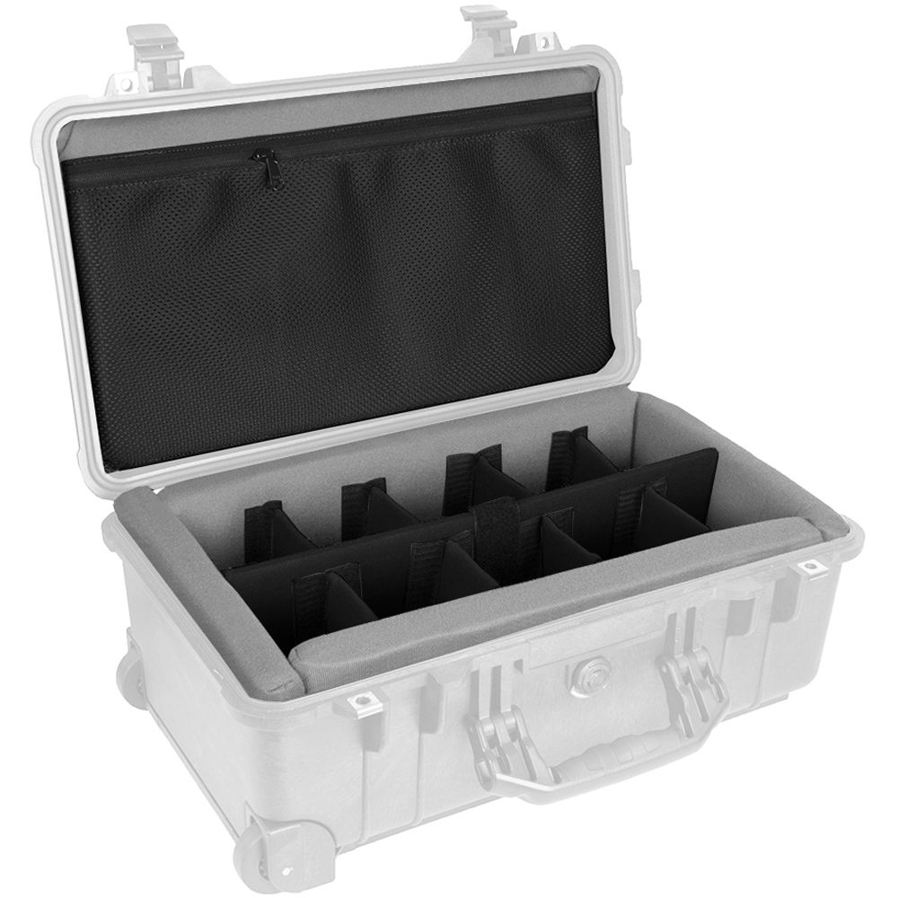 Inserto Divisor PortaBrace LongLife Kit para Pelican 1510 Series - vista trasera