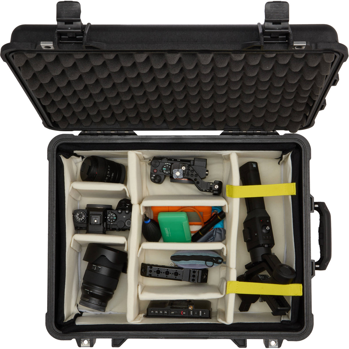 Inserto Divisor Ruggard Adjustable blanda para Pelican 1560 - en uso