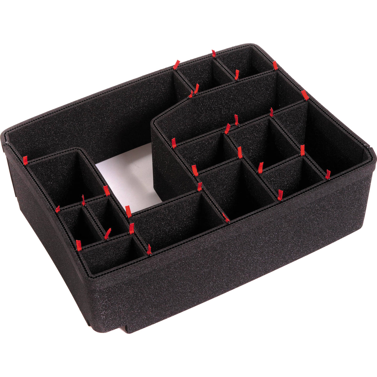 Inserto Divisor TrekPak Kit para Pelican 1560 Grande Protector - vista trasera