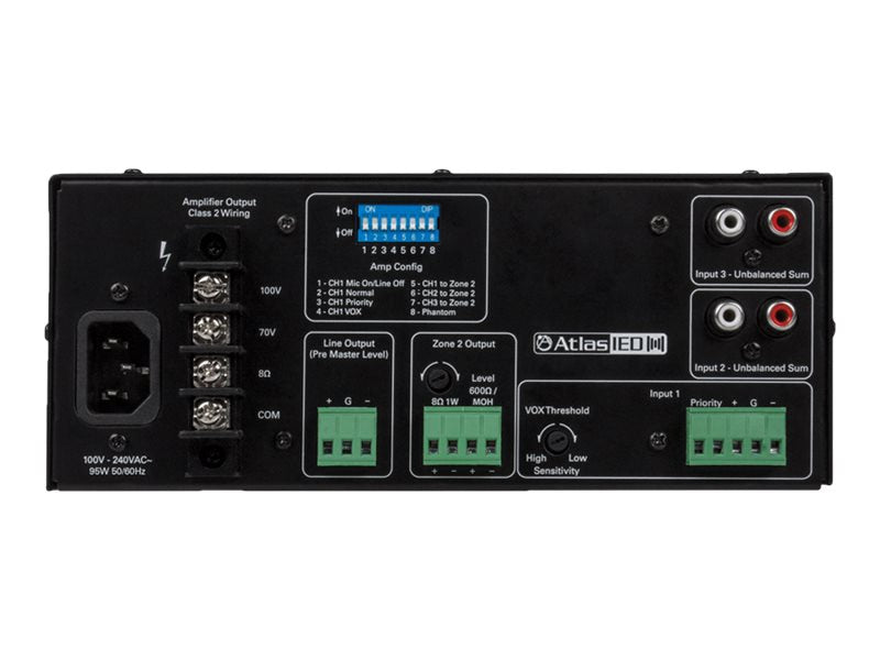 Intercomunicador AtlasIED AA35G mixer amplifier - vista 3