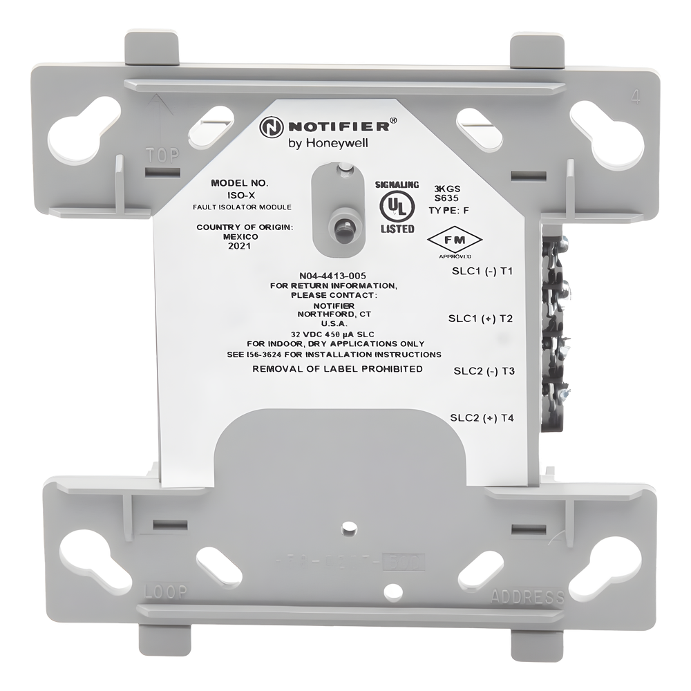 Módulo Aislador de Lazo SLC Notifier ISO-X