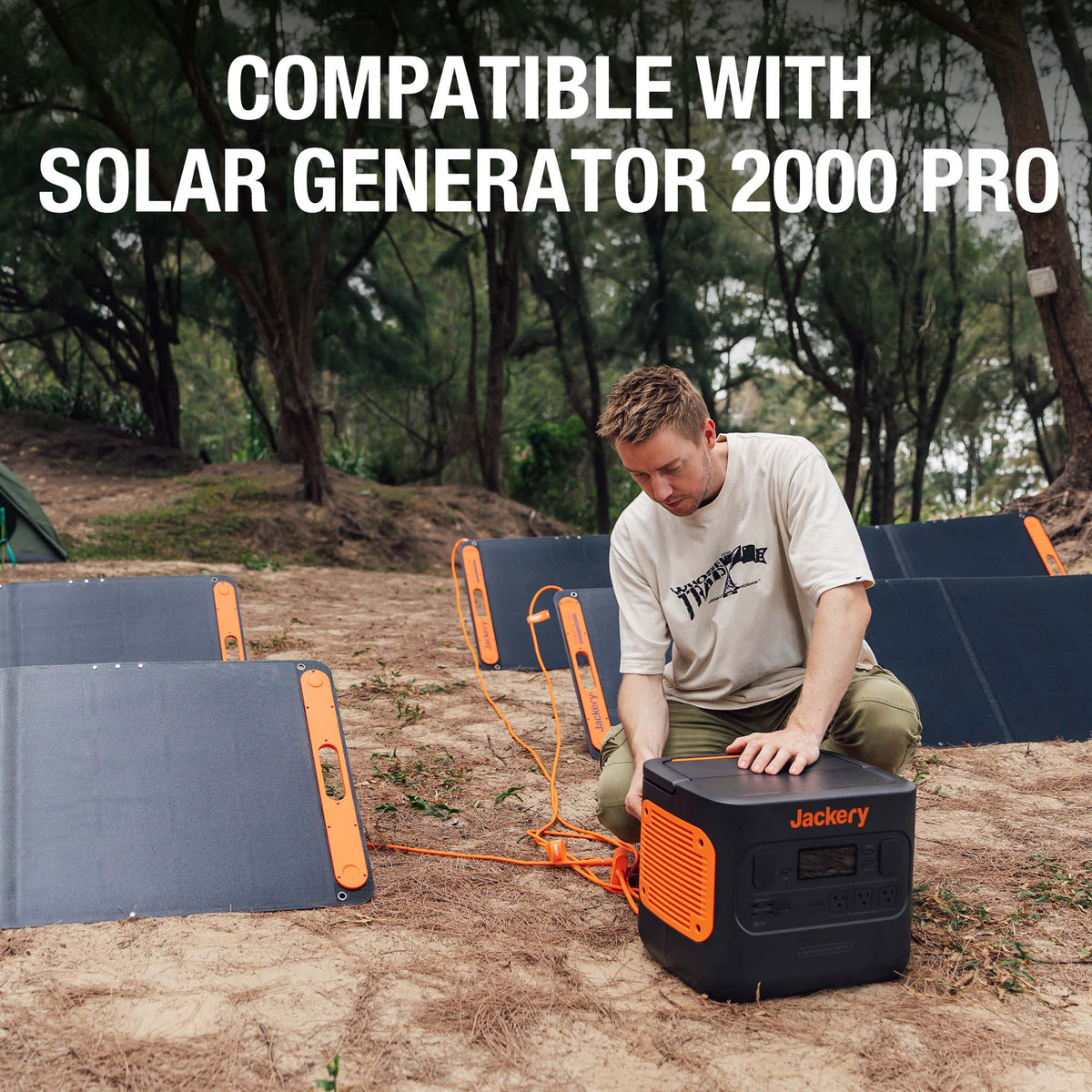 Cable-Jackery-Explorer-con-Panel-Solar-de-200-W-pantalla