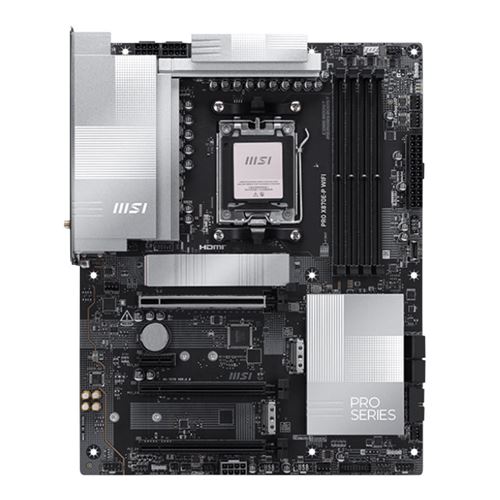 Kit para PC: Procesador AMD Ryzen 7 9850X3D 8 Núcleos 4.70GHz 96MB Caché + Tarjeta Madre — vista posterior