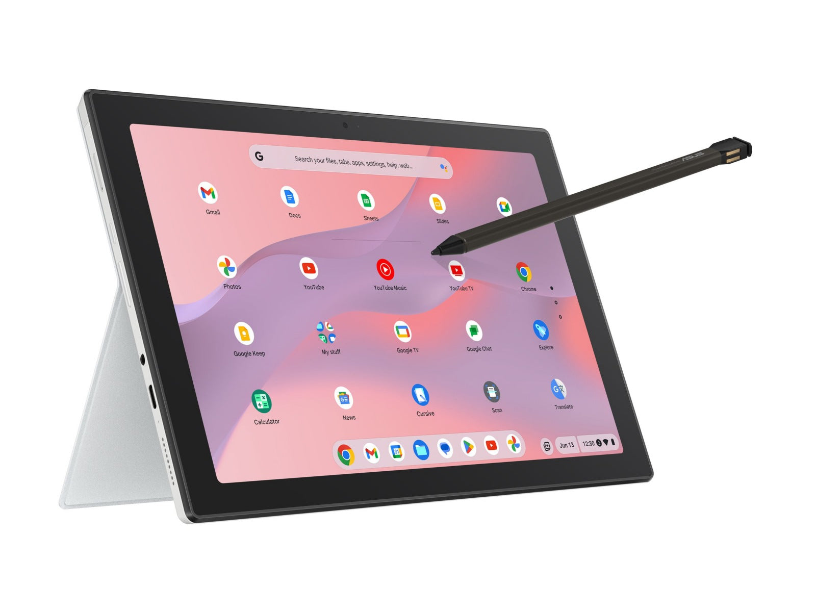 Laptop 2 en 1 ASUS Chromebook Detachable CM30 CM3001DM2A YZ88T-S, MediaTek Kompanio 520 8 Núcleos, 8GB DDR4, 1 - vista 3