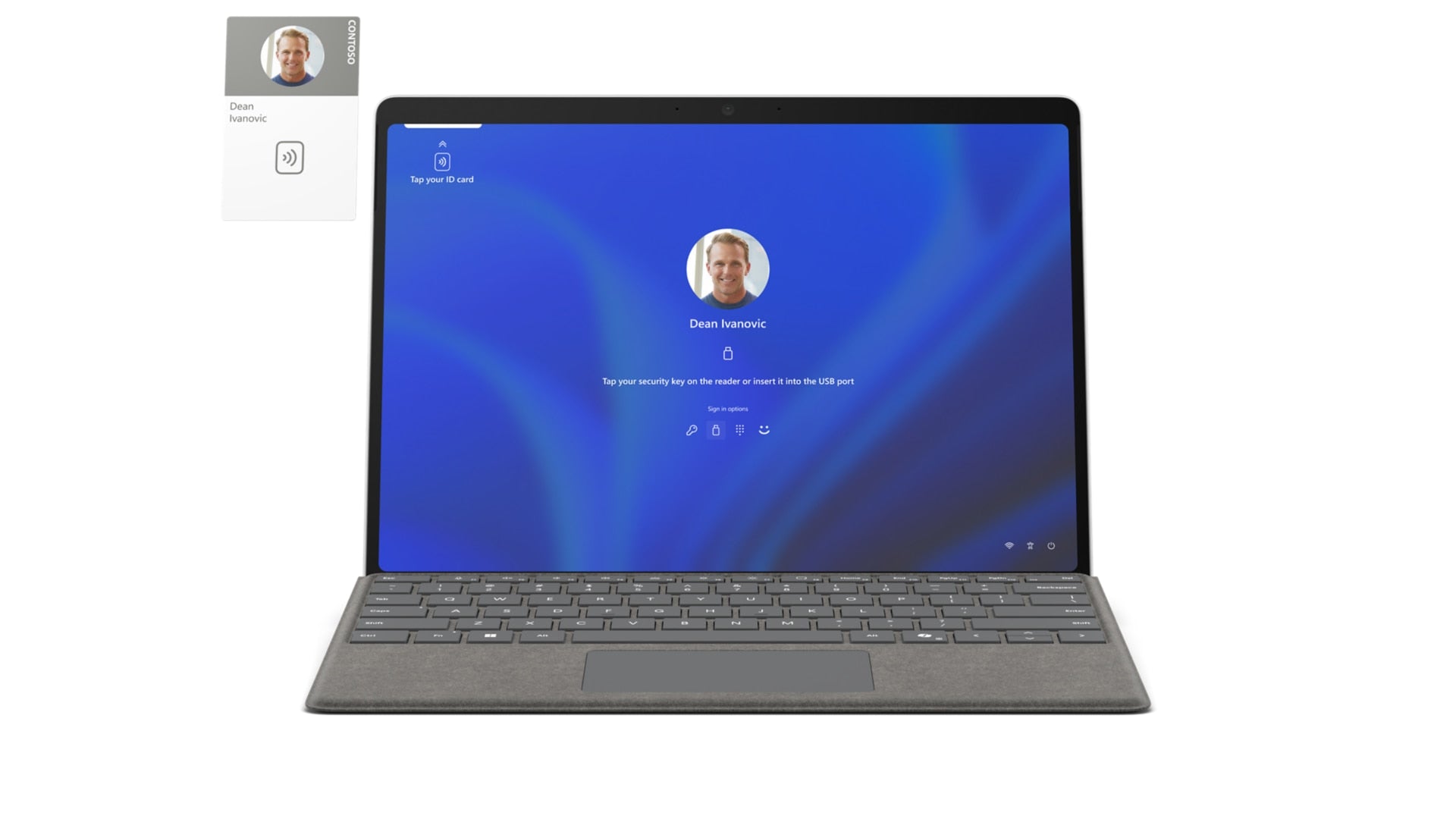 Laptop 2 en 1 Microsoft Surface Pro for Business, Intel Core Ultra 5 - 8 Núcleos, 512GB DDR5, 512 GB, Intel Ar - vista 2
