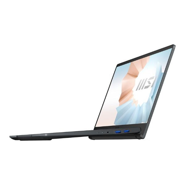 laptop-MSI-B11MOU-1025-14-Ultra-delgado-Procesador-Intel-Corei7-1195G7-Iris-Xe-Memoria-Ram-8GB-Disco-512GB-NVMe-SSD-lateral