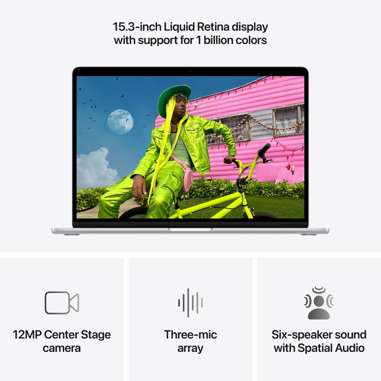 Laptop Apple MacBook Air Wi-Fi, Apple M5, 16GB, 1 TB SSD - vista 5